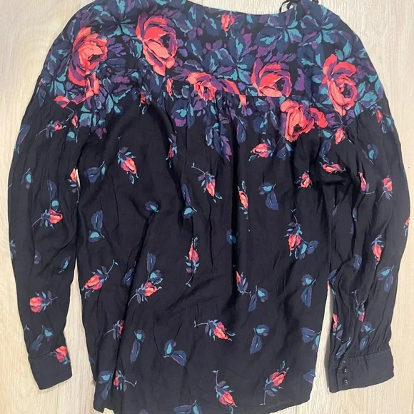 Anthropologie Maeve “Gardenia” Boat Neck Top - Picture 6 of 9